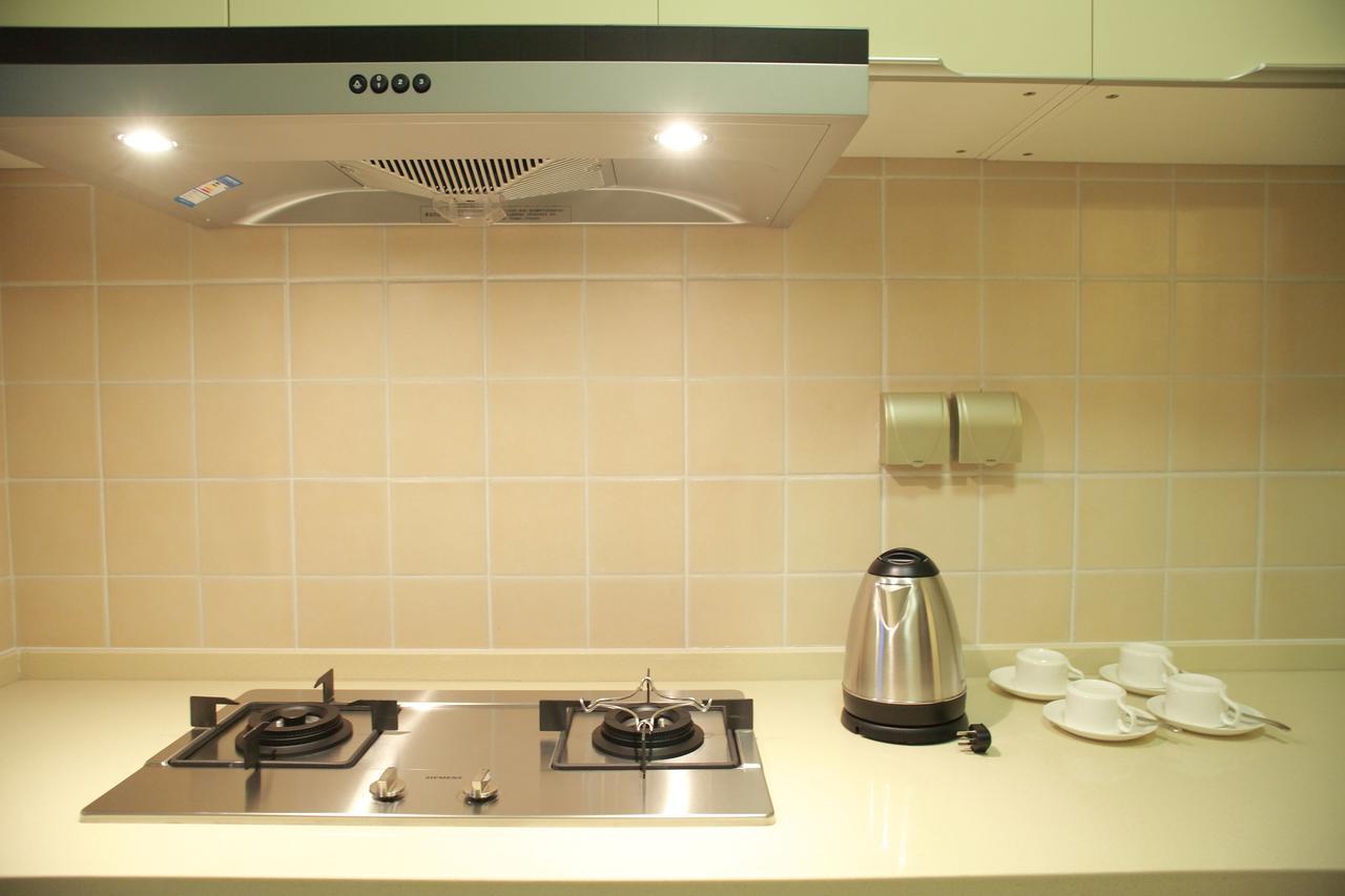 Qingdao Fuying Gailo Home International Aparthotel Bagian luar foto