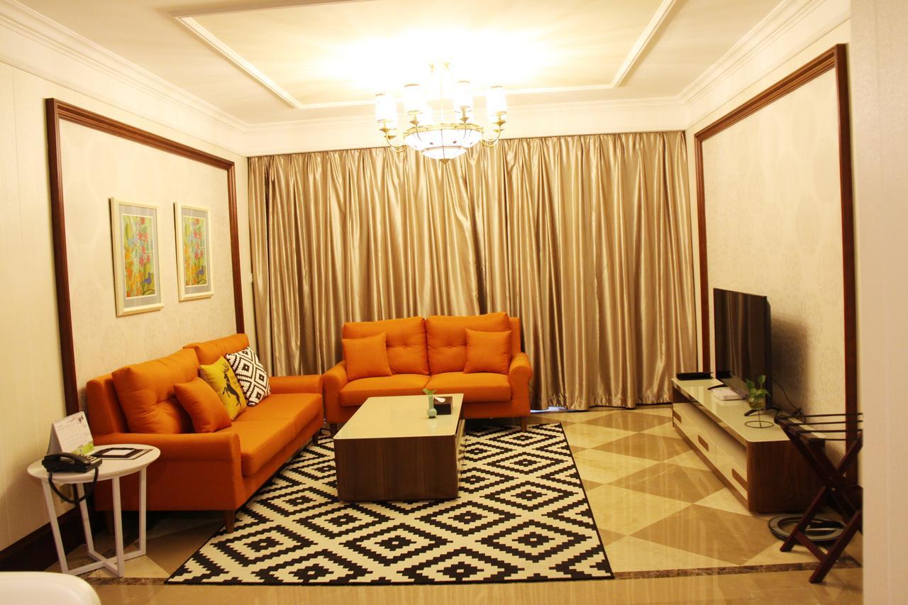 Qingdao Fuying Gailo Home International Aparthotel Bagian luar foto