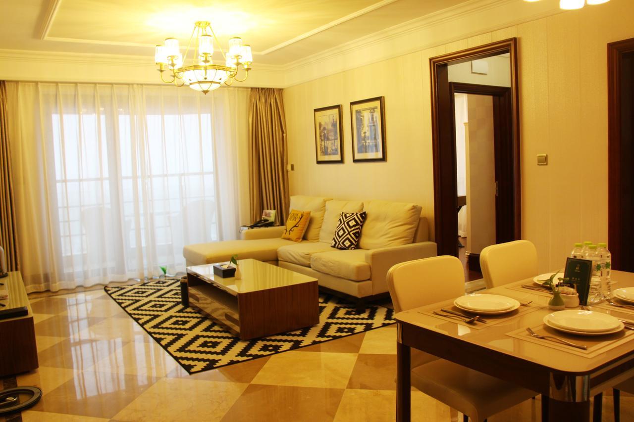 Qingdao Fuying Gailo Home International Aparthotel Bagian luar foto