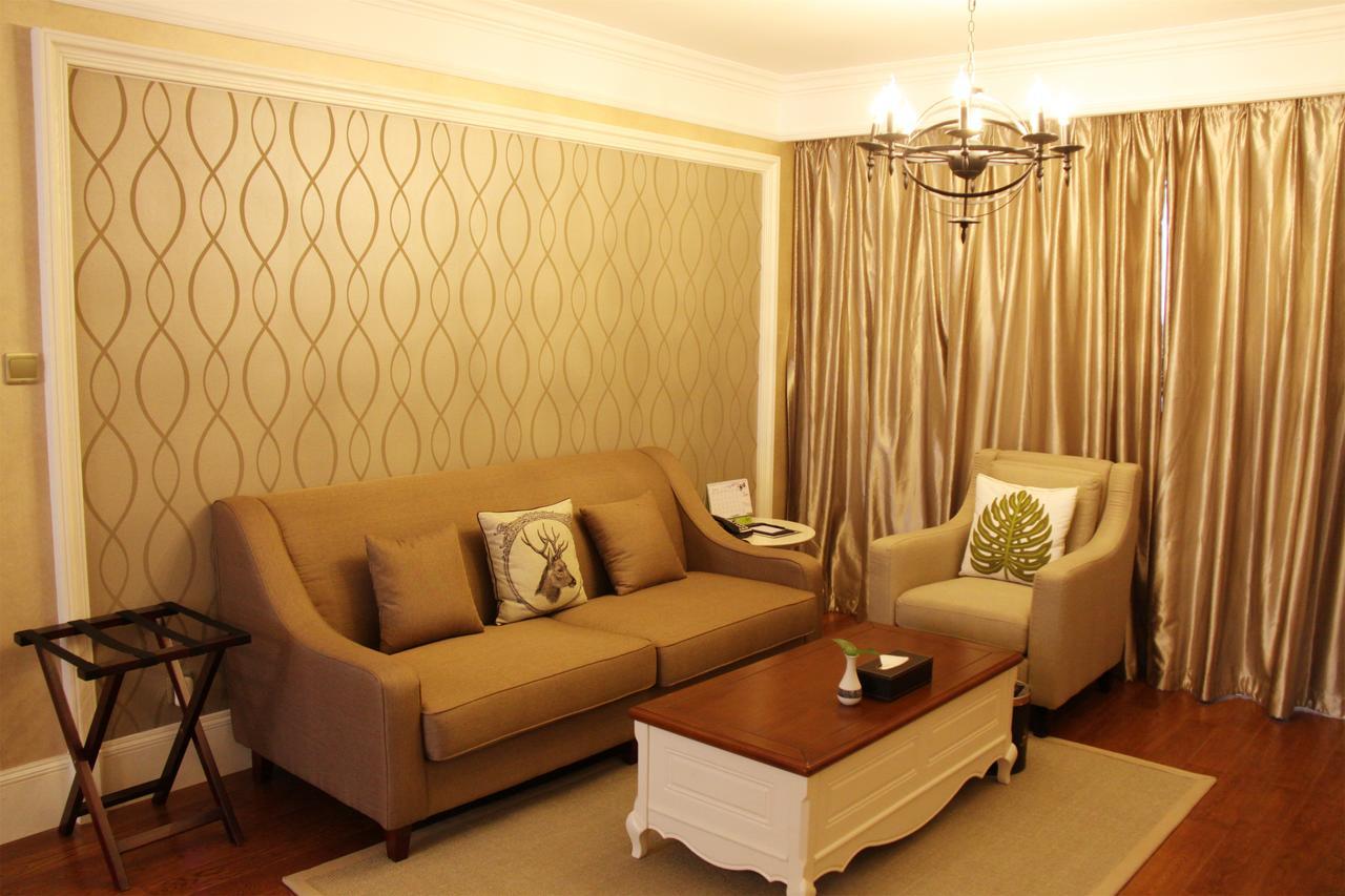 Qingdao Fuying Gailo Home International Aparthotel Bagian luar foto