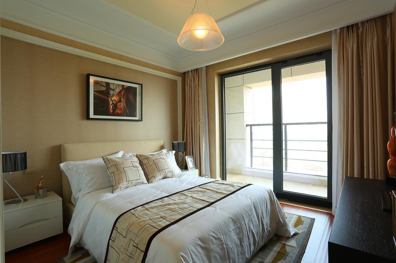 Qingdao Fuying Gailo Home International Aparthotel Bagian luar foto