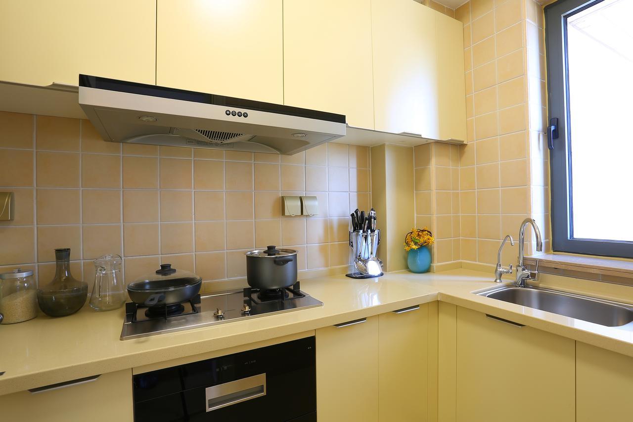 Qingdao Fuying Gailo Home International Aparthotel Bagian luar foto