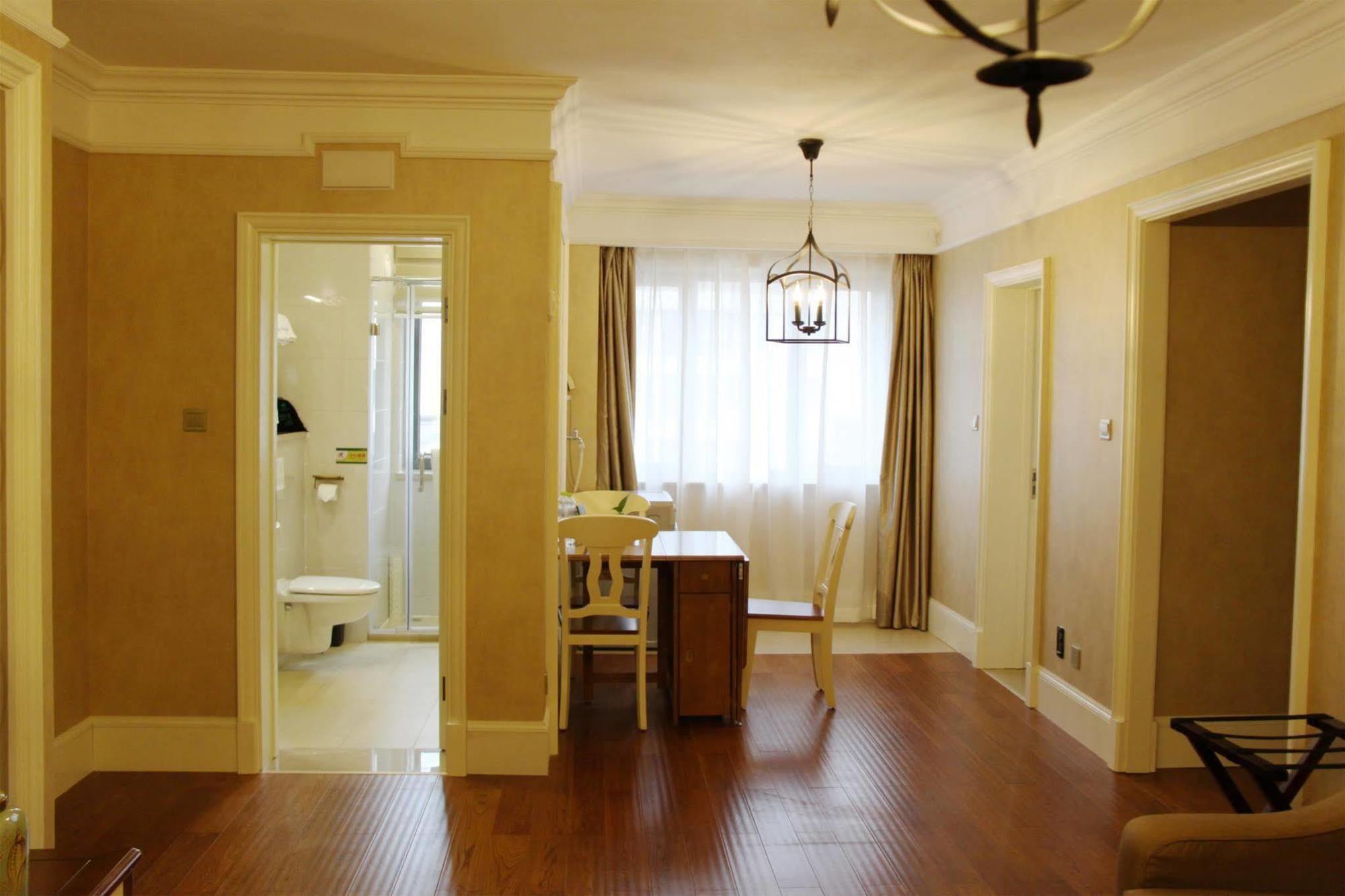 Qingdao Fuying Gailo Home International Aparthotel Bagian luar foto