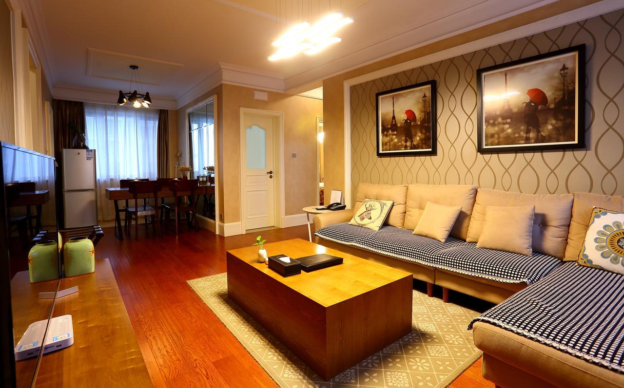 Qingdao Fuying Gailo Home International Aparthotel Bagian luar foto